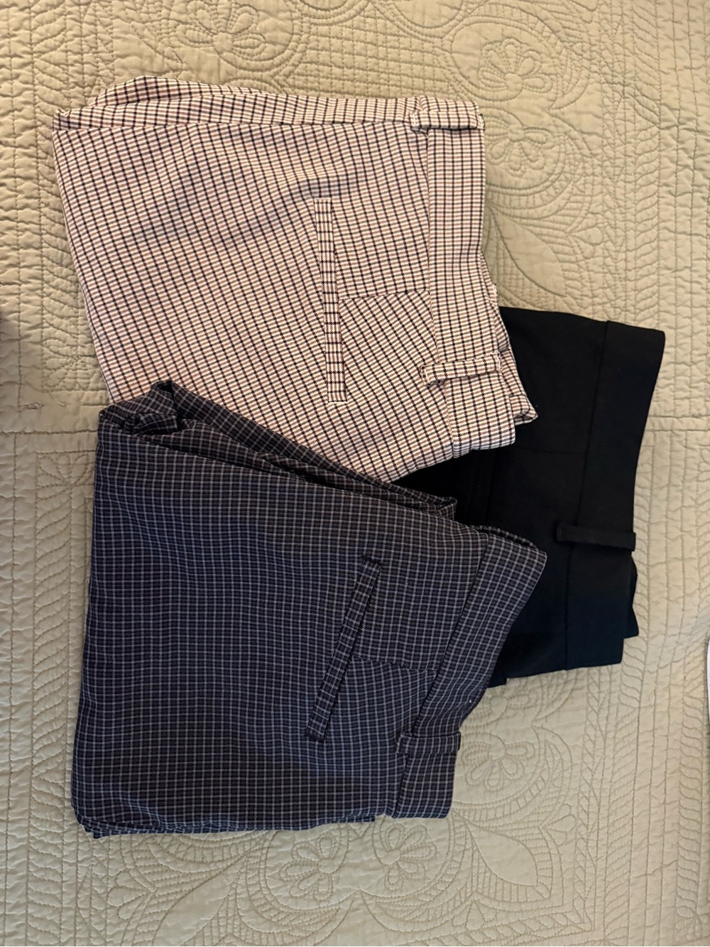 Lot of Women’s GAP Classic Office Trousers - Black, Tan, Grey.